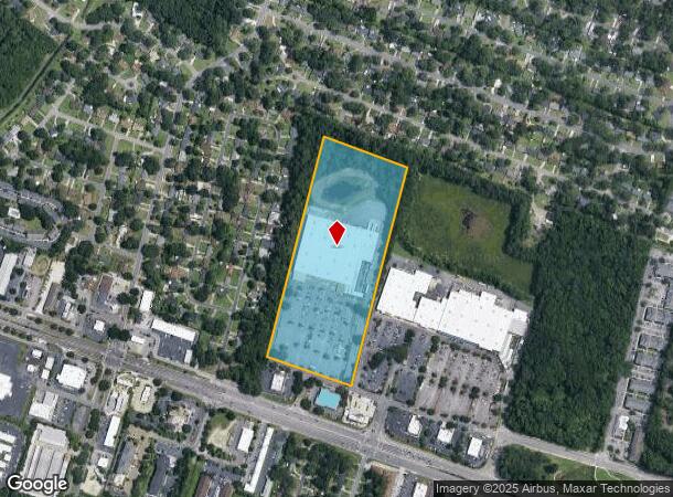  11180 Abercorn St, Savannah, GA Parcel Map