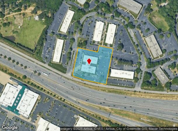  150 Executive Center Dr, Greenville, SC Parcel Map