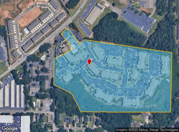  1801 1825 Davie Cir, Marietta, GA Parcel Map