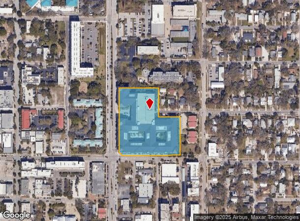 710 N Lemon Ave, Sarasota, FL Parcel Map