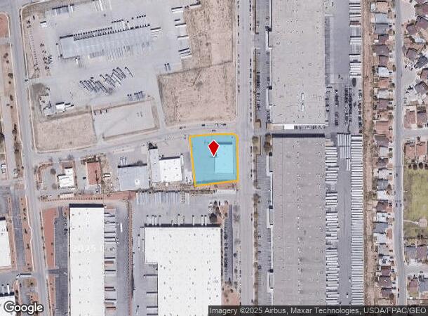  1325 Don Haskins Dr, El Paso, TX Parcel Map