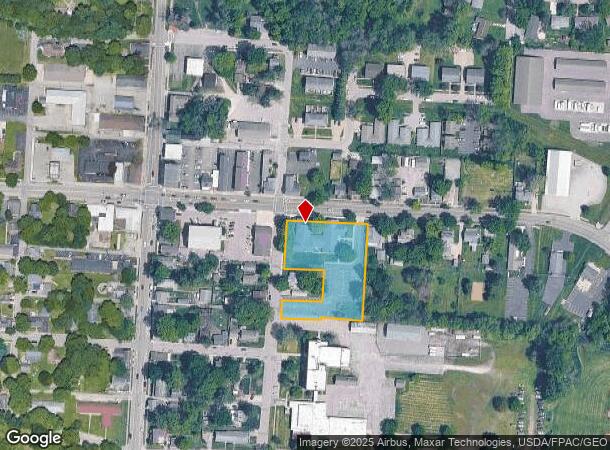 55 E Franklin St, Bellbrook, OH Parcel Map