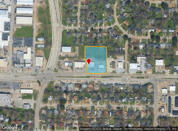 1815 E Abram St, Arlington, TX Parcel Map