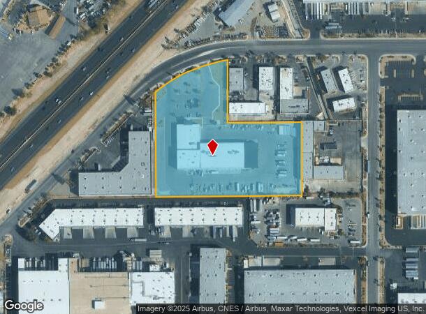 2807 E Alexander Rd, North Las Vegas, NV Parcel Map