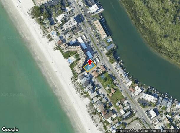  18301 Sunset Blvd, Redington Shores, FL Parcel Map