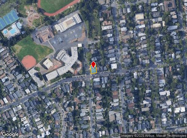 1801 Rose St, Berkeley, CA Parcel Map