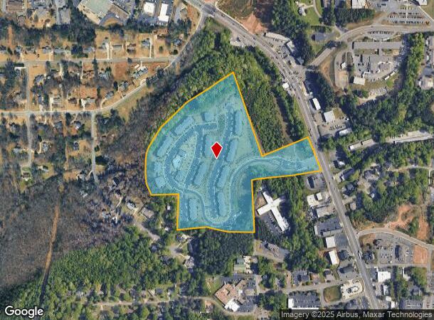  Canton Rd, Cumming, GA Parcel Map