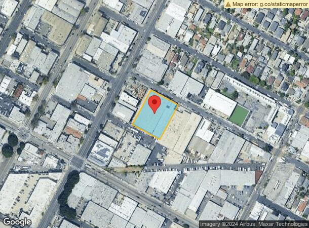  125 E 33Rd St, Los Angeles, CA Parcel Map