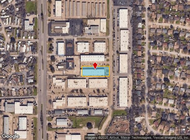 1115 Luke St, Irving, TX Parcel Map