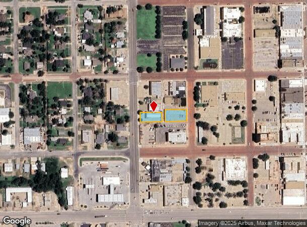 606 N Columbia St, Plainview, TX Parcel Map