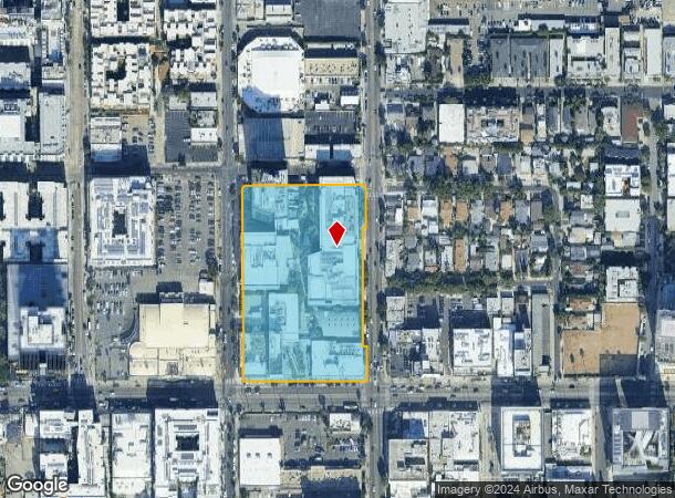  1575 N Gower St, Los Angeles, CA Parcel Map