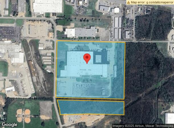  200 Queensway St, Searcy, AR Parcel Map