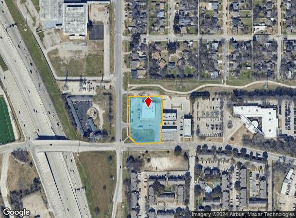  3510 S Beckley Ave, Dallas, TX Parcel Map