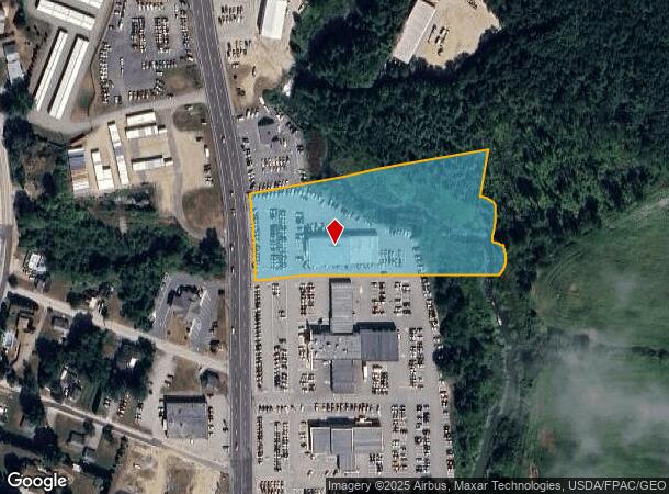 855 Center St, Auburn, ME Parcel Map