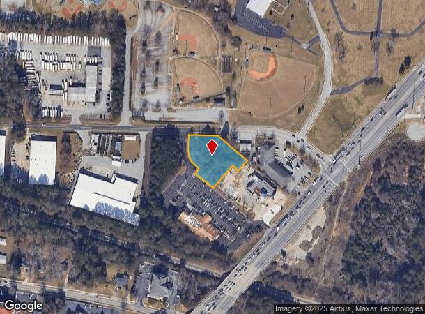  1295 S Main St Se, Conyers, GA Parcel Map