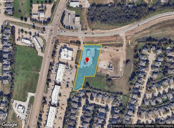  1400 W Turner Warnell Rd, Mansfield, TX Parcel Map