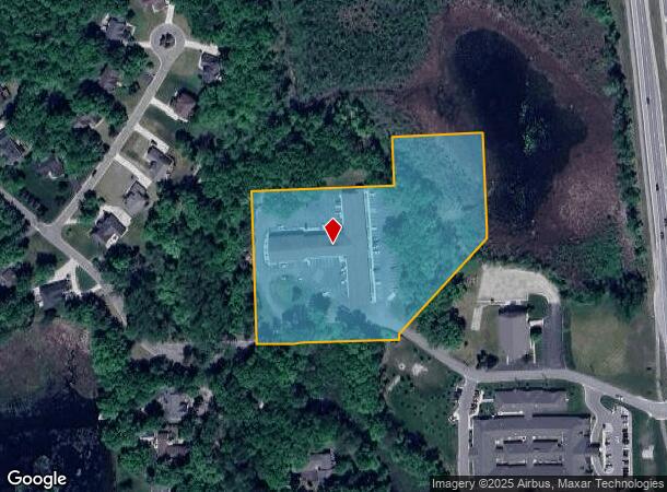  160 Manitou Ln, Lake Orion, MI Parcel Map