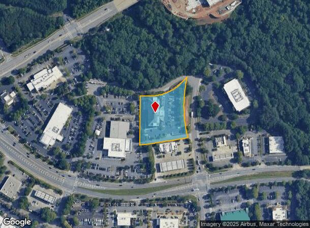  10740 Westside Way, Alpharetta, GA Parcel Map