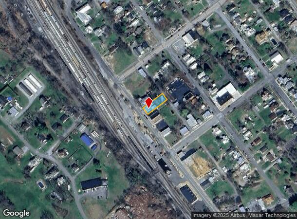 420 1St St, Shenandoah, VA Parcel Map