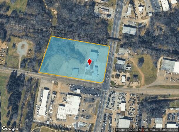  127 S Spur 63 St, Longview, TX Parcel Map