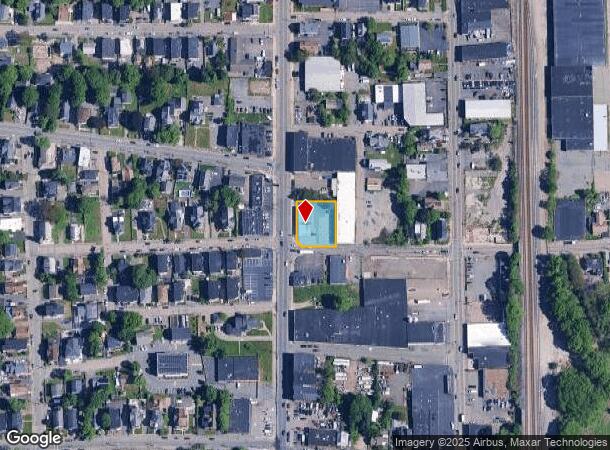  261 N Main St, Brockton, MA Parcel Map