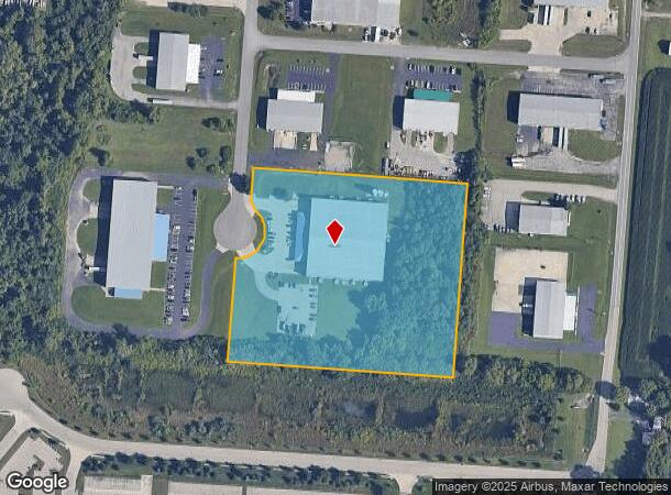 55 Wright Dr, Middletown, OH Parcel Map