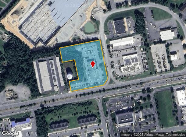 1102 Business Center Way, Edgewood, MD Parcel Map