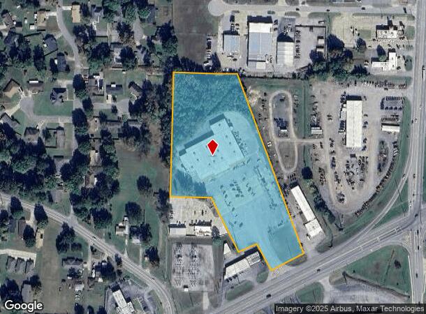 200 Highway 64 W, Alma, AR Parcel Map