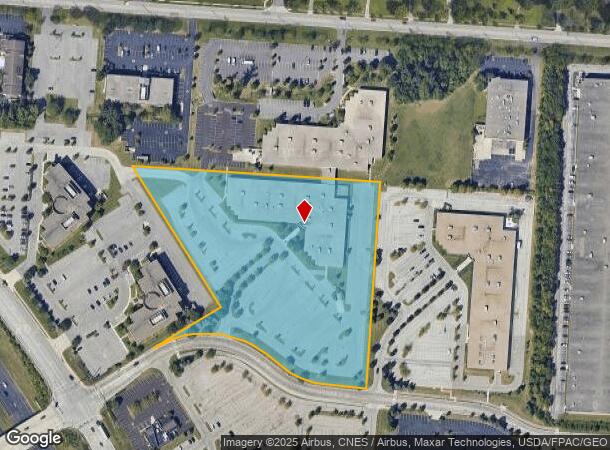 800 Tech Center Dr, Columbus, OH Parcel Map