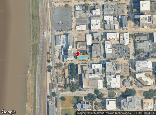 200 Convention St, Baton Rouge, LA Parcel Map