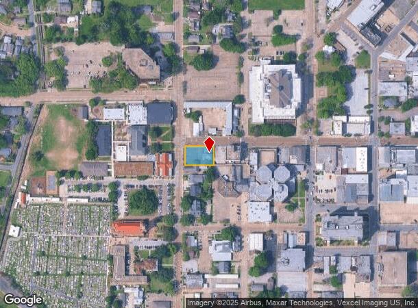  425 W Vermilion St, Lafayette, LA Parcel Map