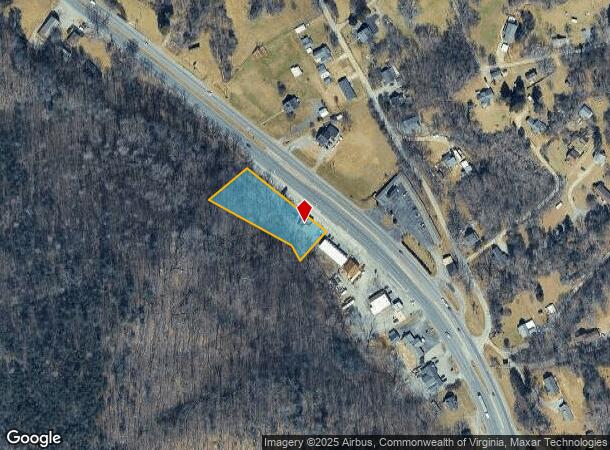  5437 Franklin Rd Sw, Roanoke, VA Parcel Map