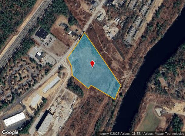  707 Daniel Webster Hwy, Merrimack, NH Parcel Map