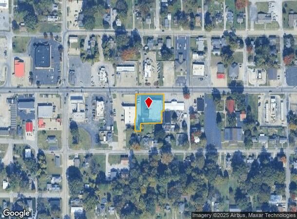 614 W Main St, Benton, IL Parcel Map