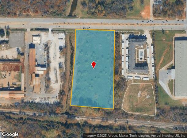  615 W Hurst Blvd, Hurst, TX Parcel Map