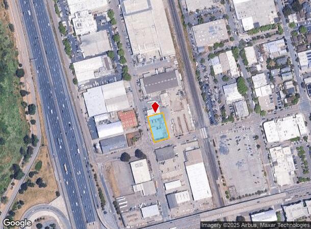  1831 2Nd St, Berkeley, CA Parcel Map