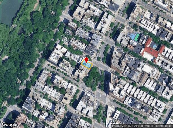  953 W End Ave, New York, NY Parcel Map