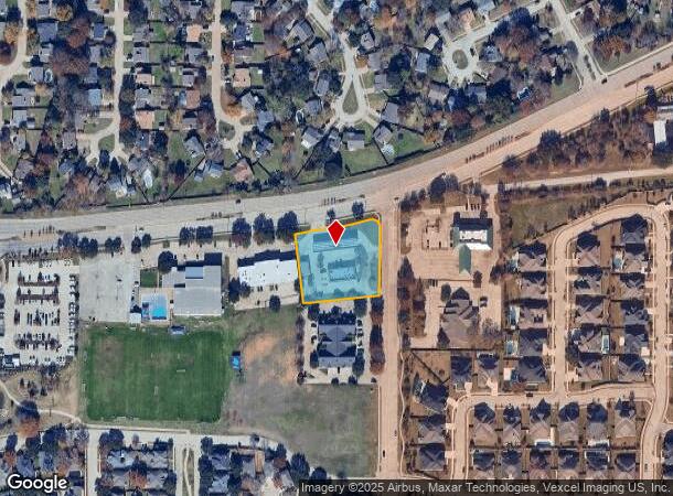 1909 Cross Timbers Rd, Flower Mound, TX Parcel Map