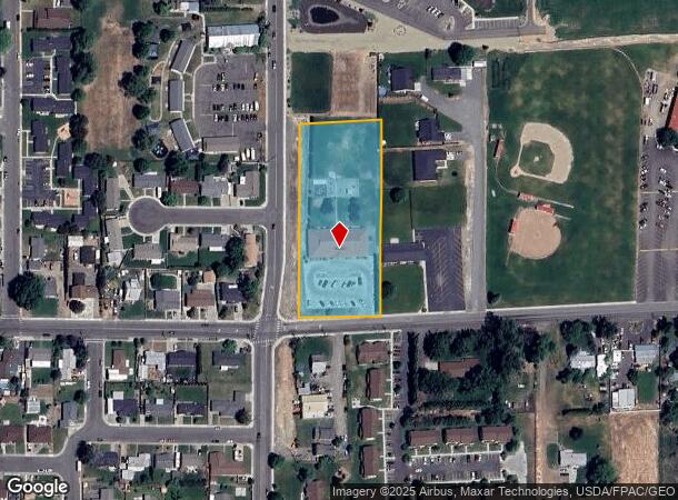  1650 North Ave, Sunnyside, WA Parcel Map