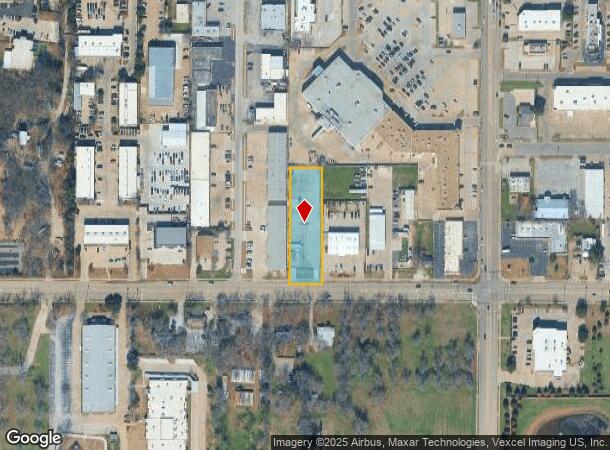 2615 W Arkansas Ln, Arlington, TX Parcel Map