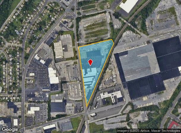 1629 S 12Th St, Allentown, PA Parcel Map