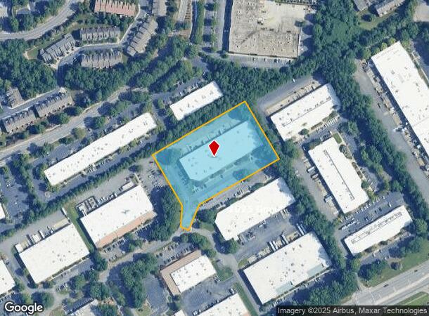  5824 Peachtree Cors E, Peachtree Corners, GA Parcel Map