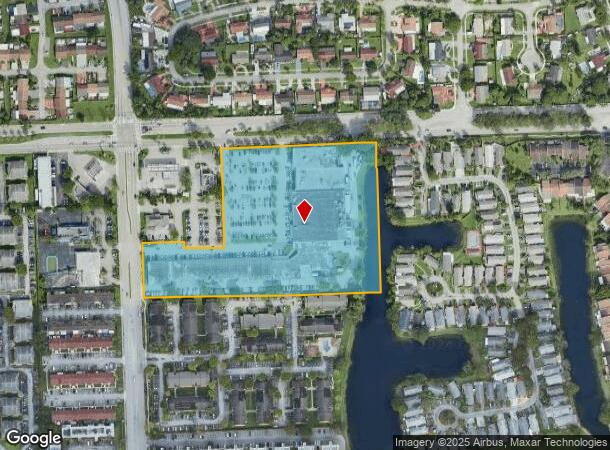  15000 Sunset Dr, Miami, FL Parcel Map