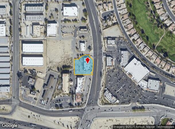 39575 Washington St, Palm Desert, CA Parcel Map