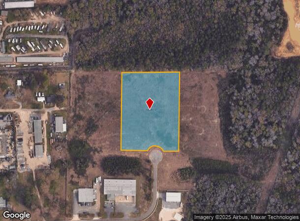 6 Plantation Rd, Theodore, AL Parcel Map