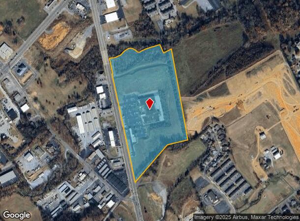  4470 N Roan St, Johnson City, TN Parcel Map