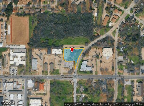  1010 N Center St, Arlington, TX Parcel Map