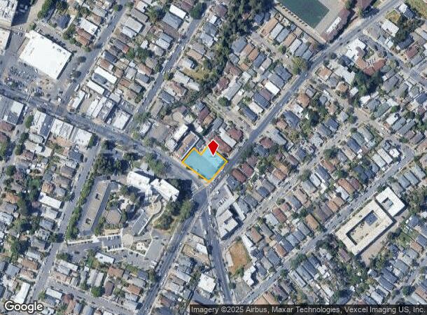 3464 Foothill Blvd, Oakland, CA Parcel Map