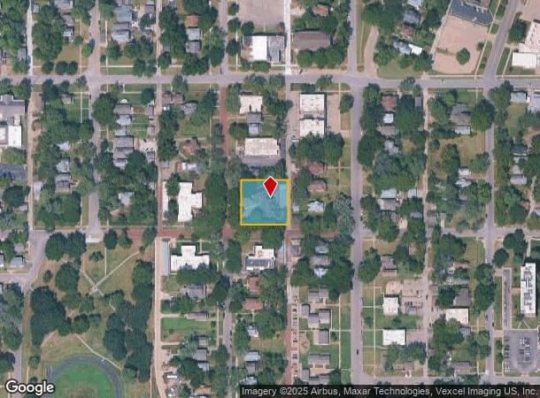  1272 Sw Fillmore St, Topeka, KS Parcel Map