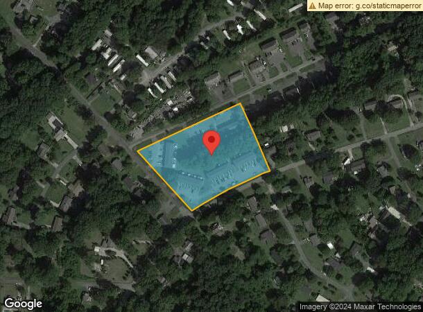  605 E Central Ave, Asheboro, NC Parcel Map